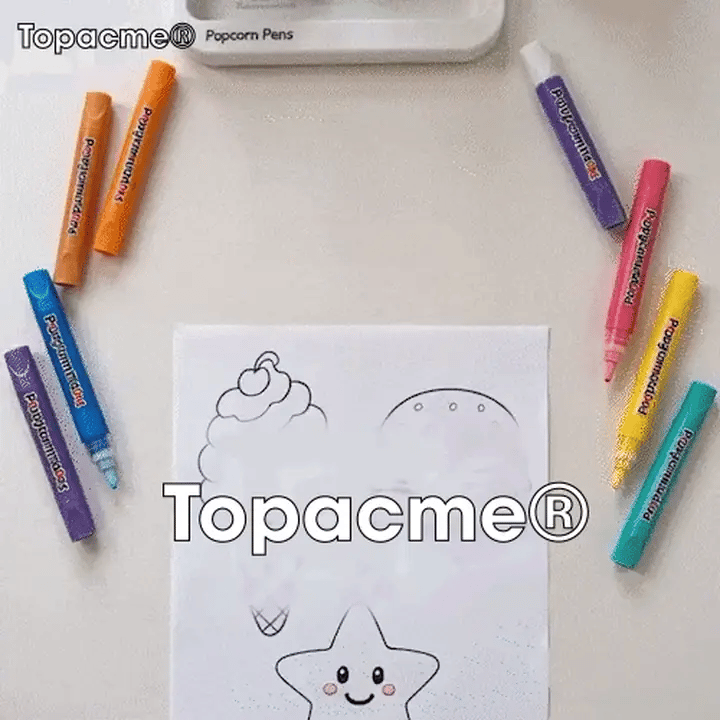 Dnes ušetříte 50 %丨🪄Topacme® 3D reliéfní pero – proměňte ploché kresby v hmatatelné 3D umění🌸