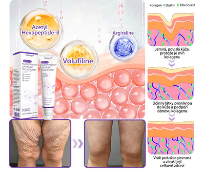 Doporučováno dermatology🥇 | 🍊Vitalisys® PDRN Multi-Peptidový masážní tělový krém – Proti stárnutí, hydratační, zpevňující, regenerační, sjednocující, proti akné a skvrnám, na odstraňování bradavic a mateřských znamének, pro úlevu při lupénce.❤️