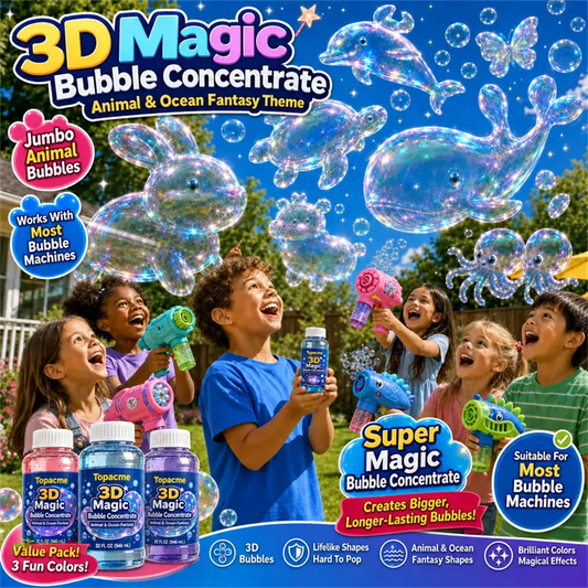 Topacme® Super silný 3D kouzelný koncentrát na bubliny
