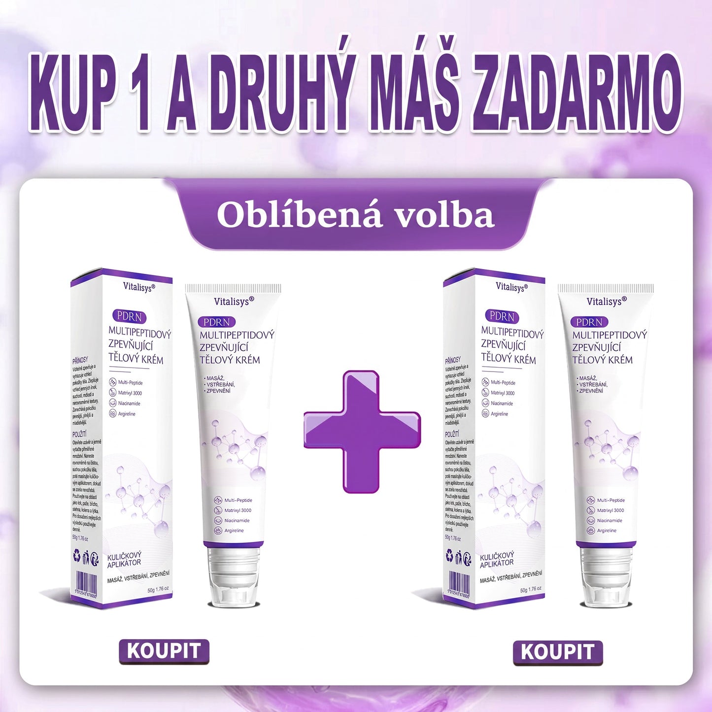 Doporučováno dermatology🥇 | 🍊Vitalisys® PDRN Multi-Peptidový masážní tělový krém – Proti stárnutí, hydratační, zpevňující, regenerační, sjednocující, proti akné a skvrnám, na odstraňování bradavic a mateřských znamének, pro úlevu při lupénce.❤️