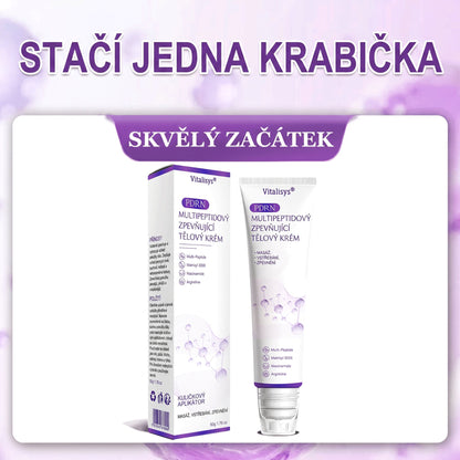 Doporučováno dermatology🥇 | 🍊Vitalisys® PDRN Multi-Peptidový masážní tělový krém – Proti stárnutí, hydratační, zpevňující, regenerační, sjednocující, proti akné a skvrnám, na odstraňování bradavic a mateřských znamének, pro úlevu při lupénce.❤️