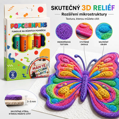 Dnes ušetříte 50 %丨🪄Topacme® 3D reliéfní pero – proměňte ploché kresby v hmatatelné 3D umění🌸