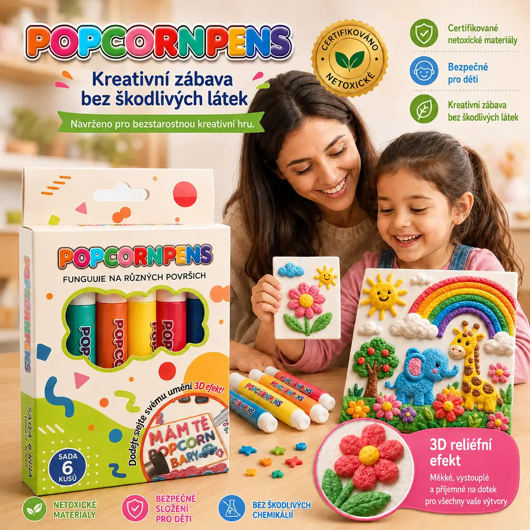 Dnes ušetříte 50 %丨🪄Topacme® 3D reliéfní pero – proměňte ploché kresby v hmatatelné 3D umění🌸