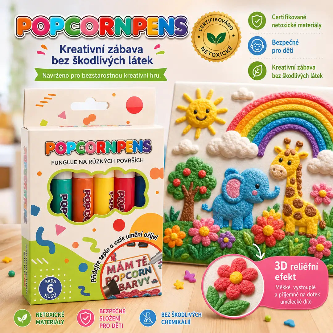Dnes ušetříte 50 %丨🪄Topacme® 3D reliéfní pero – proměňte ploché kresby v hmatatelné 3D umění🌸